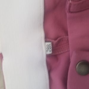 Dusty Rose Pink silicone high knee patch equestrian riding breeches 28